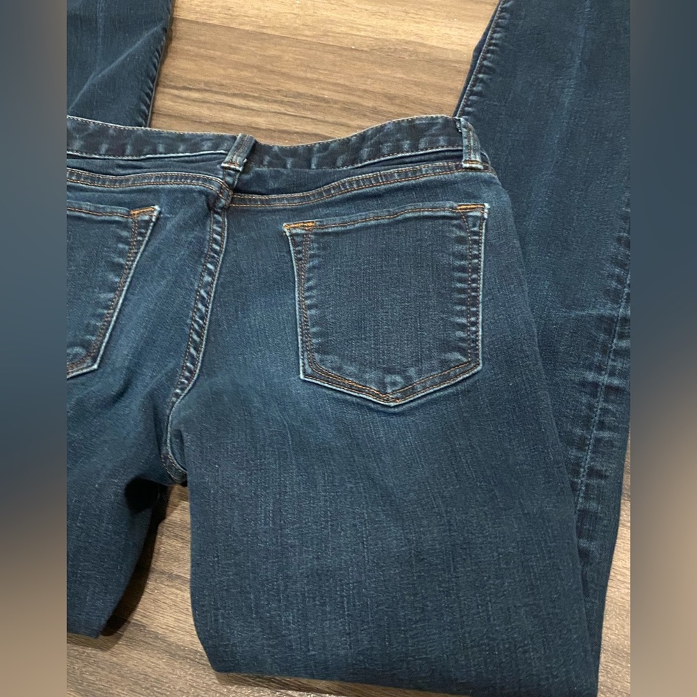 Banana Republic Women’s Skinny Jeans Waist Size 25 Dark Blue - Picture 5 of 6